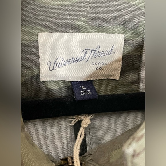 Universal Thread Womens XL Green Camo Camouflage Utility Field Jacket Coat‌‌‌‌‌ - Picture 6 of 13